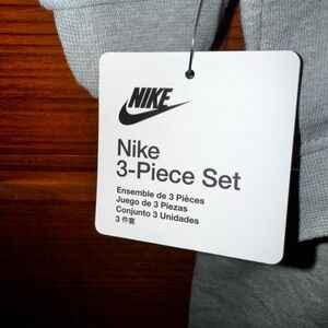 Nike Heather Gray 3-Piece Outfit 3 month NWT